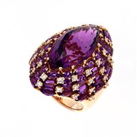 Anello Crivelli Donna AMETISTA in Oro Ametista 22.80 Ct TR7312 - TR7312